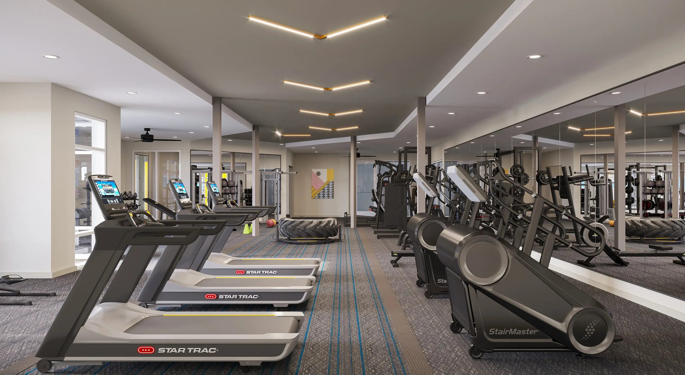 fitness center